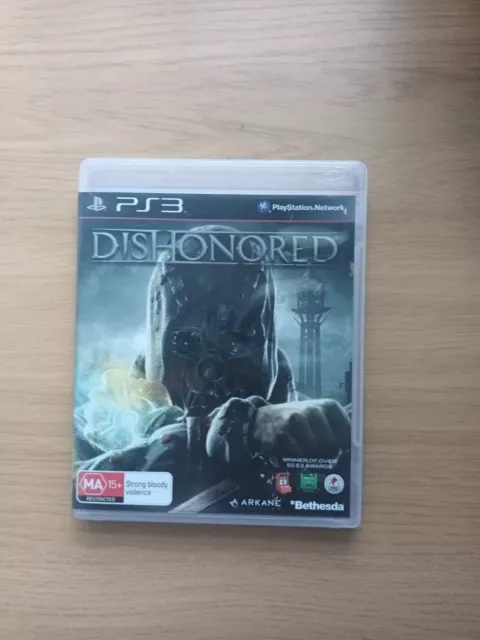 Dishonored PS3 Sony Playstation 3 Game Complete With Manual