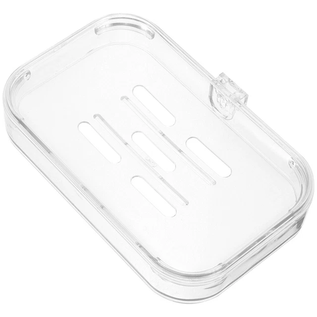 Soap Storage Soap Dish Bathroom Soap Drainer Soap Grid Tray Double Layer Holder