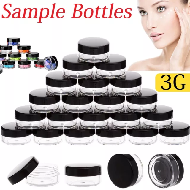 Sample Bottles Cosmetic Containers Makeup Jar Pot Face Cream Lip Balm Containers