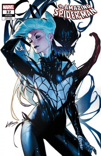 AMAZING SPIDER-MAN #32 (LOBOS EXCLUSIVE VENOMIZED NIGHT-SPIDER VARIANT) ~ Marvel