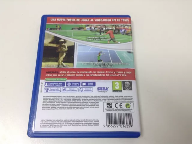 VIRTUA TENNIS 4 EDICION WORLD TOUR . Pal España . Envio Certificado . Paypal 2