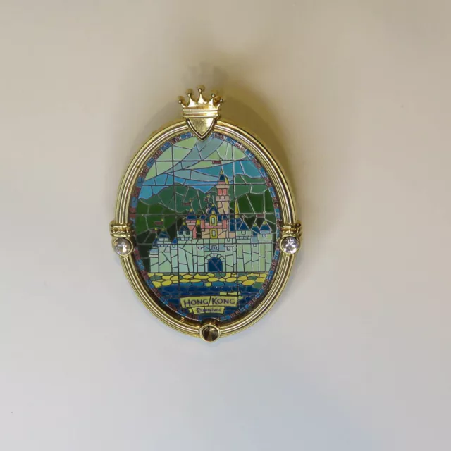 Disney Cinderella Castle Window  Sleeping Beauty Castle  Hong Kong Pin