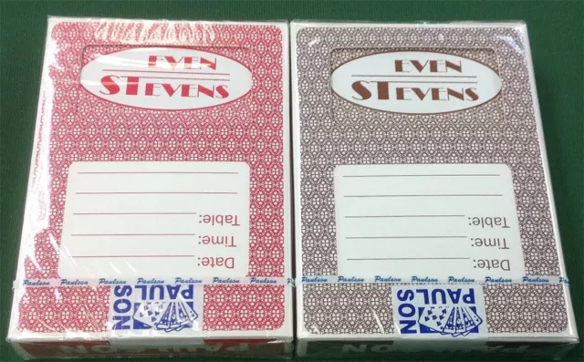 Casino Playing Cards - Even Stevens Spokane Valley Wa 2 New Decks - Free S/H