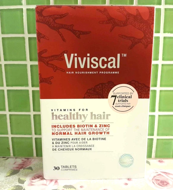 VIVISCAL HAIR NOURISHMENT Programme Vitamins For Healthy Hair 30 ...