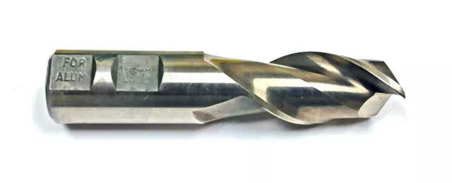 7/8" (.875") 2-Flute HSS Flat Bottom CC Plunge Cut End Mill MF42101168
