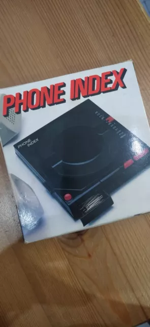 Phone Index Retro Nuevo Con Las Hojas De Notas.  Vintage Años 80. Copema Malaga