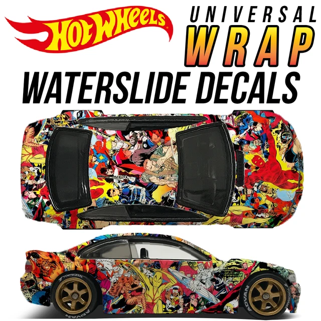 Decals for store matchbox cars