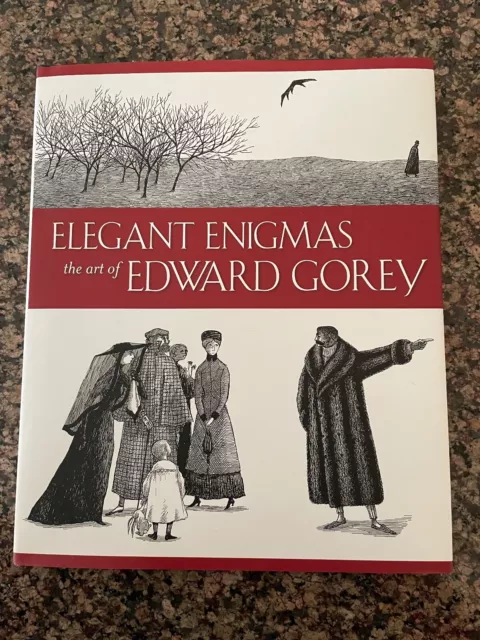 Elegant Enigmas: The Art of Edward Gorey  - 9780764948046 - Like New