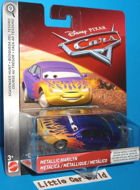 2019 Disney Pixar Cars Scavenger Hunt Marilyn Metallic Finish Chase Rare