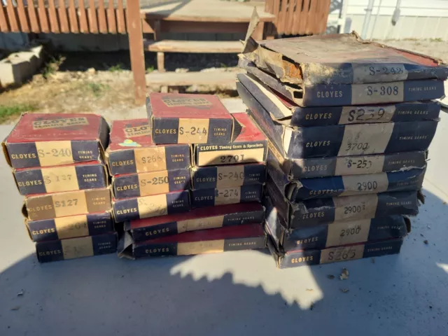 Lot Of vintage Parts cloyes timing gear Lot Of vintage Parts cloyes timing gear