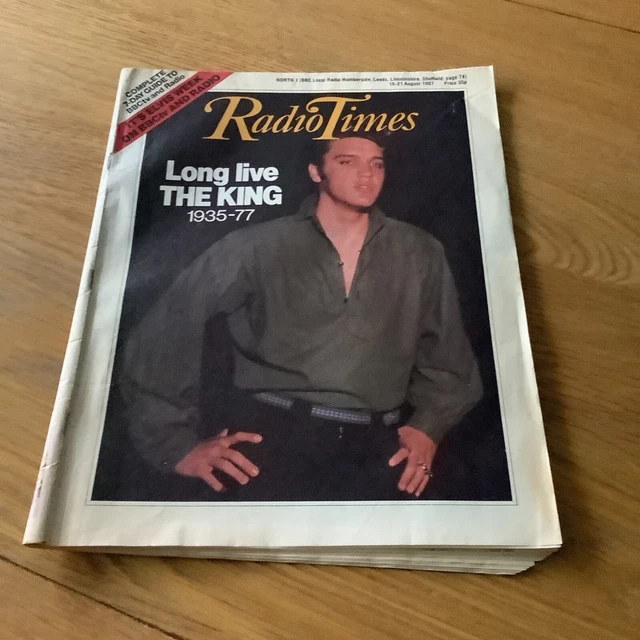 ELVIS PRESLEY RADIO Times 1987 - Long Live The King 1935-77 £9.99 ...