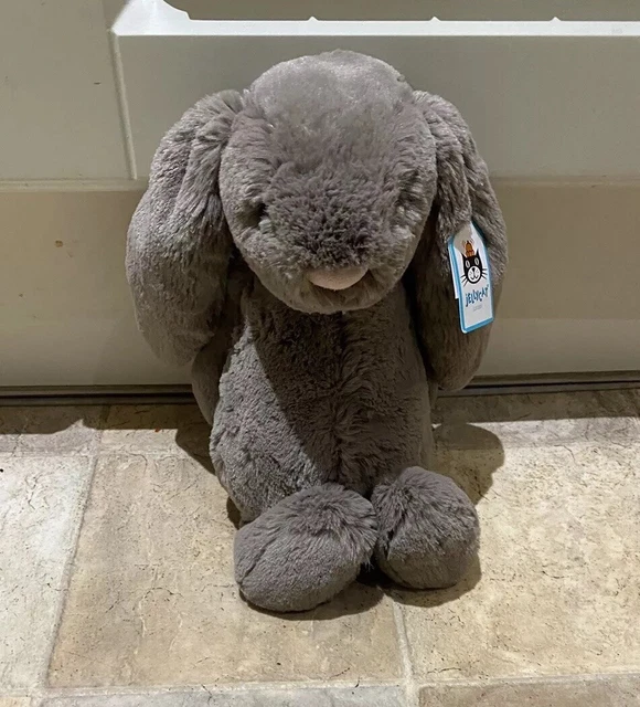 TRUFFLE BUNNY SOFT toy - by Jellycat -medium size Soft Toy Plush Rabbit ...