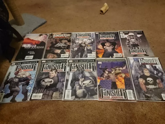 Punisher War Journal Vol. 2 Lot Of 19 Comics