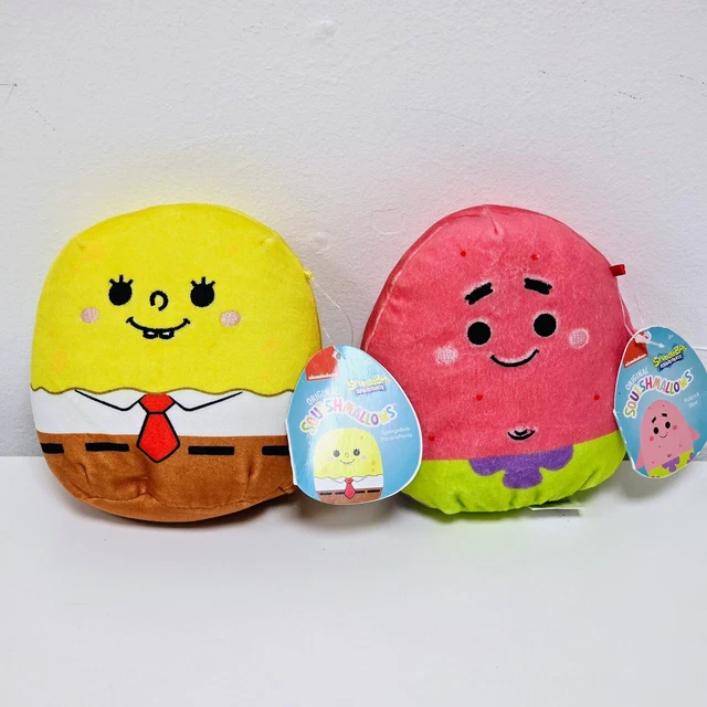 claires-squishmallows-spongebob-patrick-star-set-da-5-pollici-raro