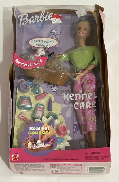 Barbie Vintage Kennel Care Zoom 'n Groom - Véhicule Van Mattel 1999 Sous Blister