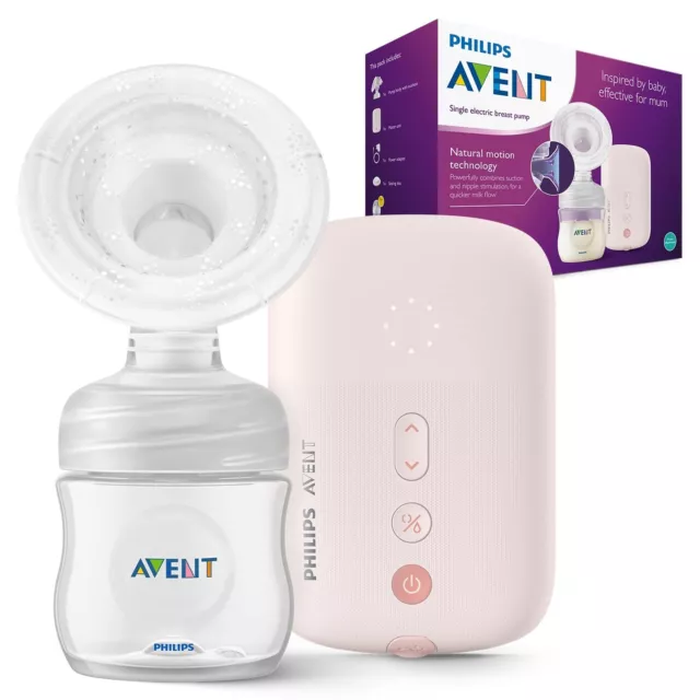 Philips Avent Milchpumpe Elektrische Einzelmilchpumpe Rosa