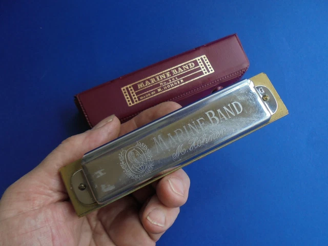 Hohner Marine Band Harmonica Germany Key Of G