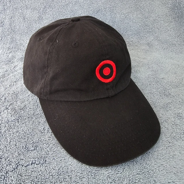 TARGET STORE LOGO Employee Hat Uniform Strapback Baseball Dad Cap OSFM