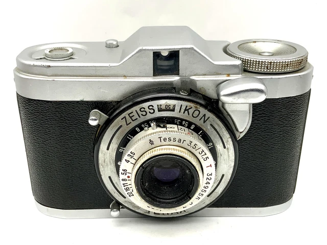 Appareil Photo Argentique Zeiss Ikon Tenax II – Objectif Sonnar F/2 40mm – Pièce De Collection (occasion)