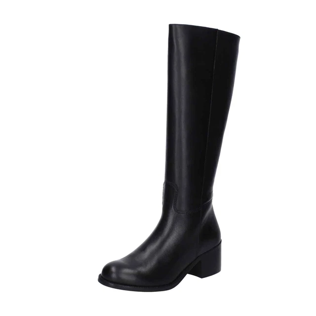 Chaussures Femme STUDIO MODE 37 Ue Bottes Noir Cuir EZ717-37