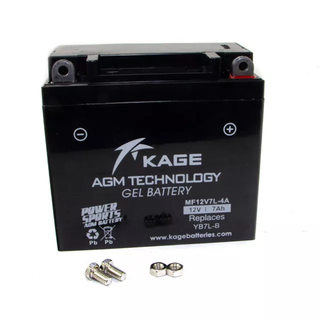 Batterie GEL KAGE 12N7-3B 12N9-3B YB9L-A2 YB9L-B für Derbi MBK TGB Yamaha