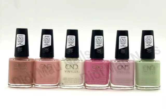 CND Vinylux Weekly Polish- ENGLISH GARDEN COLLECTION SPRING 2020- 0.5 mL / 15 mL