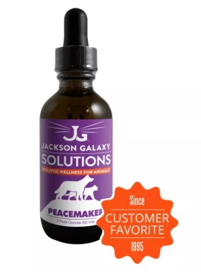 Jackson Galaxy Spirit Essence/ Solutions PEACEMAKER-2 oz Free Spray Top