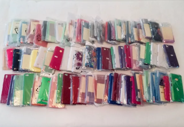 Job Lot of 120 Mobile Phone Back Case / Covers