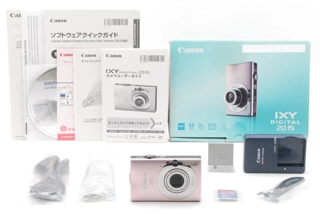 [NEAR MINT] Canon IXY DIGITAL 20 IS PowerShot SD1100 IS DIGITAL ELPH Pink JAPAN