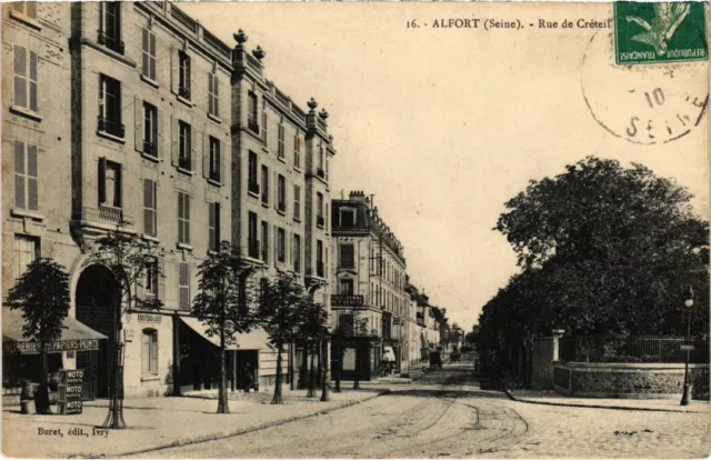 CPA Maisons Alfort Rue de Creteil (1348726)