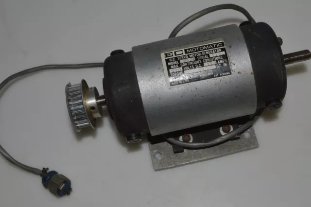 *Tc* Electro-Craft Motomatic D.c. Servo Motor Generator Model E6500 (Grm38)