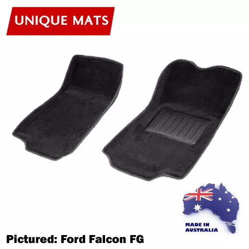 Fits Nissan Patrol GQ 1988 - 1998 Unique 3D Car Floor Mats Front only in Carpet