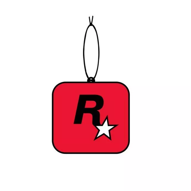 Rockstar Games =R Logo= RED - Car Air Freshener