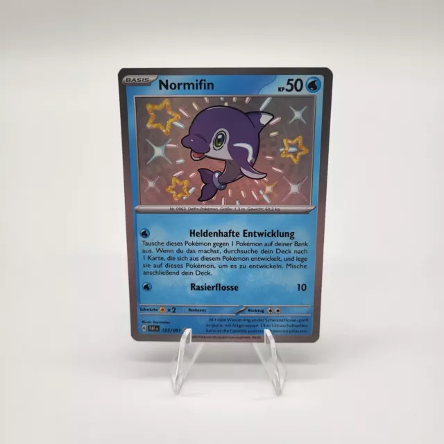 Pokemon Paldeas Schicksale Normifin 123/091 Near Mint deutsch