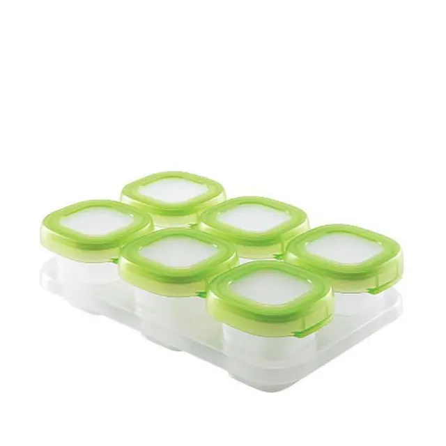 OXO Tot Baby Blocks Freezer Storage Containers, 6 Pack - 59mL/2oz