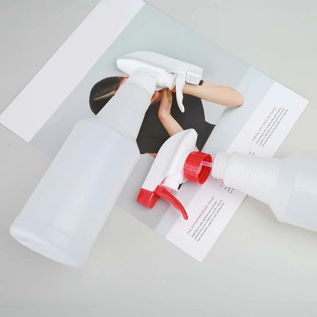 Spray Bouteilles Hauteur 242mm Rouge/Blanc Rechange Réutilisable Diamètre 69mm