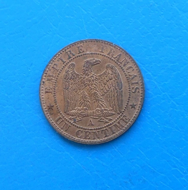 Napoléon III , 1 centime 1861 A Paris