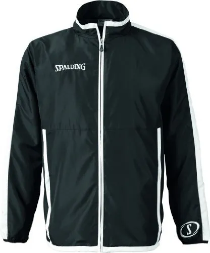 Ropa Equipo de deporte de la chaqueta tejida Evolución Spalding Hombres, Negro /