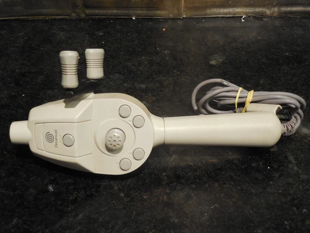 Vtg 1999 Sega DREAMCAST Video Game Fishing Controller Rod Accessory **UNTESTED**