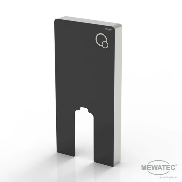 Módulo sanitario MEWATEC MagicWall 2.0 - para baños terrestres en negro