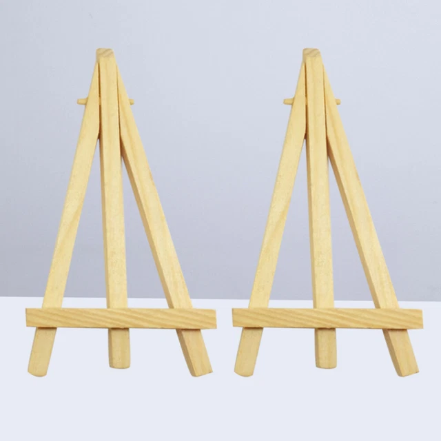 4 Stücke Kleine Tischplatte Holz Display Künstler A-Frame Staffelei