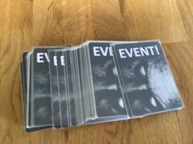 All Things Zombie Events card deck - Two Hour Wargames