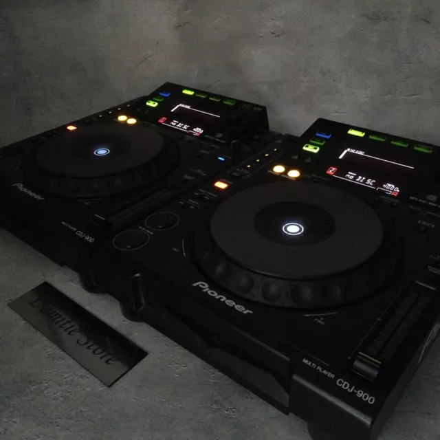 Pair 2x Pioneer CDJ-900 Professional DJ Multi Player Digital Turntable CDJ900 JP 2