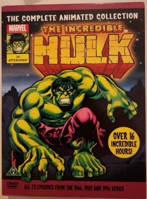 The Incredible Hulk: The Complete Animated Collection (1966, 1982 & 1996) [DVD]