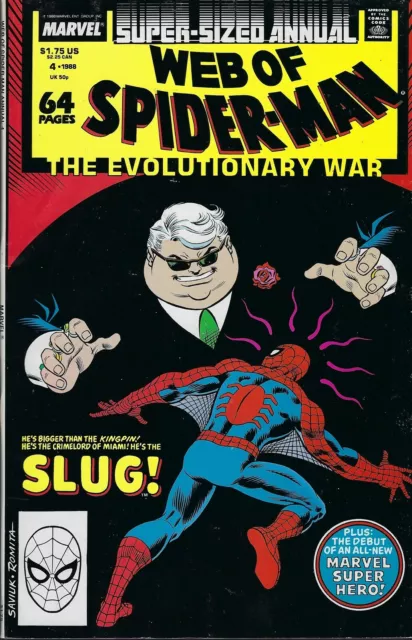 Web of Spider-Man, Annual(Marvel-1988) 4(7.0) Evolutionary War