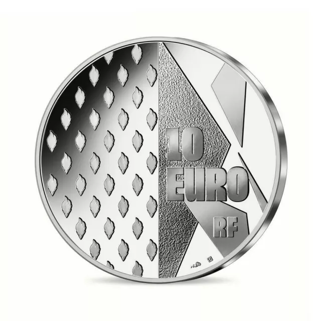 10 EURO JEUX Olympiques Paris 2024 EQUIPE DE FRANCE Coffret BE Argent