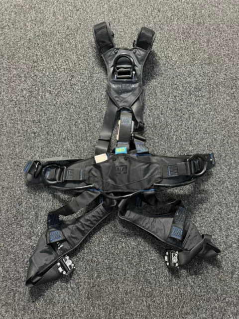 3M DBI-SALA ExoFit NEX Full Body Black Out Rope Access/Rescue Harness