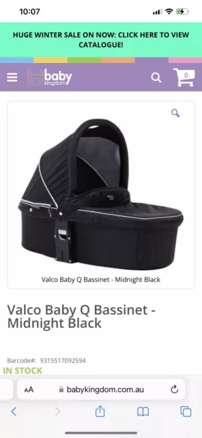 Valco Baby Q Bassinet