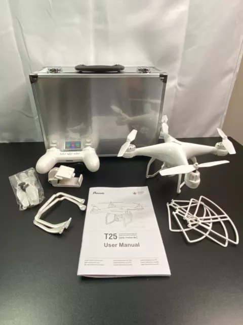 Potensic T25 White Advance GPS 2K HD Wi-Fi Camera 1000mAh RC FPV Racing Drone