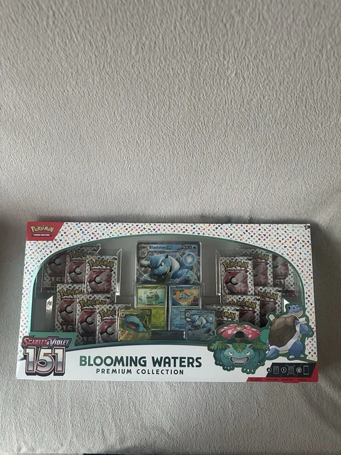 Pokemon 151 Blooming Waters Premium Collection Box Brand New In Hand